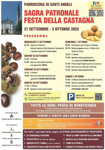 Sagra Della Castagna E La Festa Patronale Di Santi Angeli - Giavera Del Montello