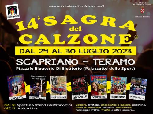 Sagra Del Calzone Di Scapriano - Teramo