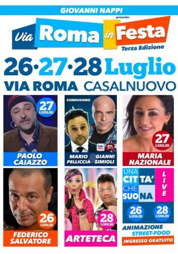 Via Roma In Festa A Casalnuovo Di Napoli - Casalnuovo Di Napoli