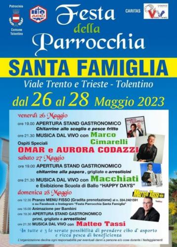 Festa Della Parrocchia Santa Famiglia - Tolentino