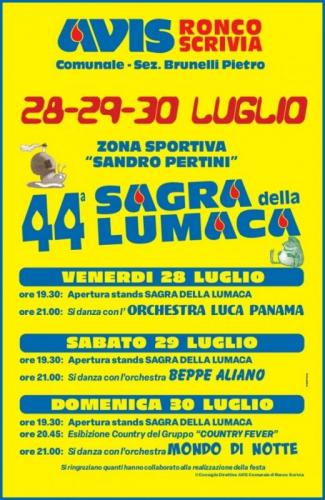 Sagra Delle Lumache A Ronco Scrivia - Ronco Scrivia