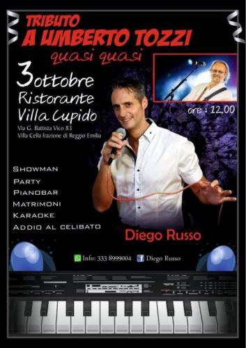 Tributo A Umberto Tozzi Al Villa Cupido  - Reggio Emilia