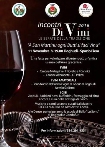 Incontri Di Vini - Roghudi
