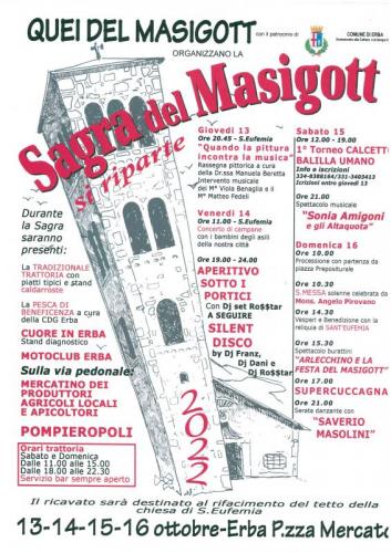 La Sagra Del Masigott A Erba - Erba