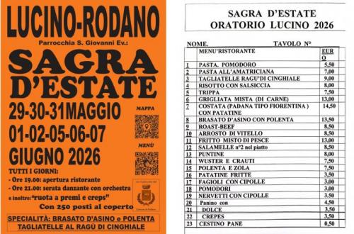 Sagra D'estate Lucino A Rodano - Rodano
