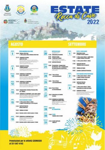 Eventi Sagre Feste A Rocca Di Cave - Rocca Di Cave