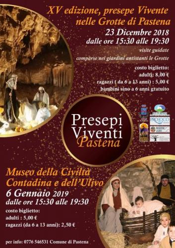 Presepe Vivente Nelle Grotte Di Pastena - Pastena