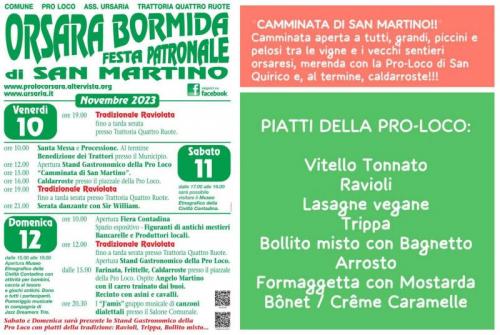 Festa Di San Martino A Orsara Bormida - Orsara Bormida