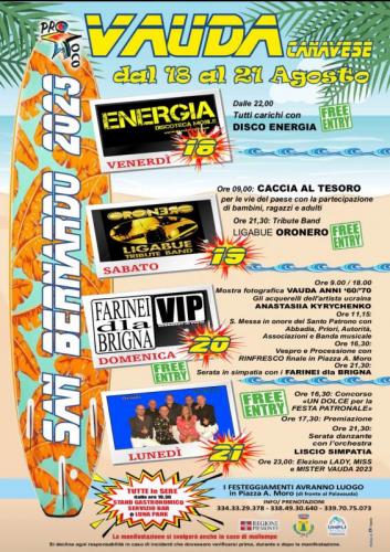 Festa Di San Bernardo A Vauda Canavese  - Vauda Canavese