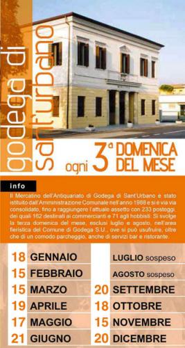 Mercatino Dell'antiquariato E Del Collezionismo A Godega Di Sant'urbano - Godega Di Sant'urbano