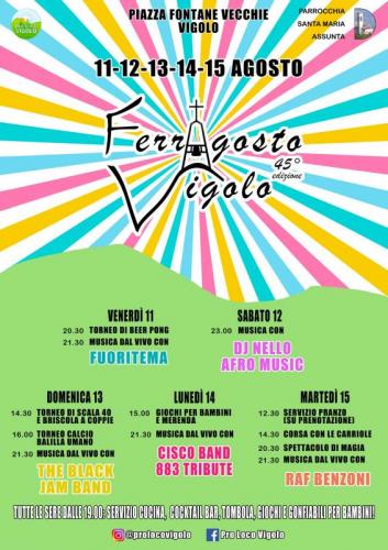 Sagra Di Ferragosto A Vigolo - Vigolo