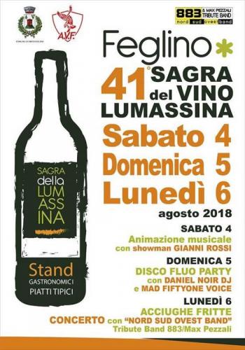 Sagra Del Vino Lumassina - Orco Feglino