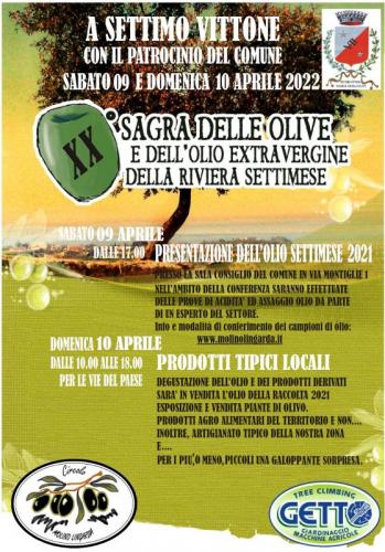 Sagra Delle Olive E Dell'olio Extra Vergine Di Oliva - Settimo Vittone
