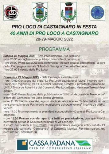  Festa Della Pro Loco A Castagnaro - Castagnaro