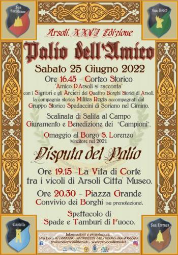 Palio Dell'amico A Arsoli - Arsoli