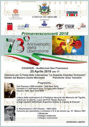 Celebrazione Della Liberazione - Chiavari