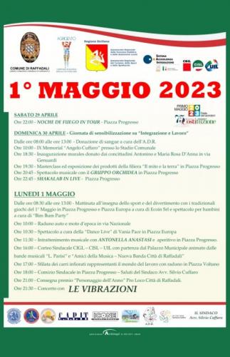 Festa Del Primo Maggio  A Raffadali - Raffadali