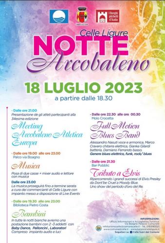Notte Arcobaleno A Celle Ligure - Celle Ligure