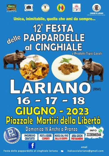 La Sagra Delle Pappardelle Al Cinghiale A Lariano - Lariano