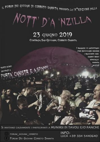 A Nott' D'a 'nzilla - Cerreto Sannita