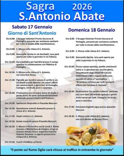 Sagra Di San Antonio Abate A Pontoglio - Pontoglio