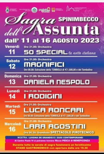 Sagra Dell'assunta Di Spinimbecco - Villa Bartolomea