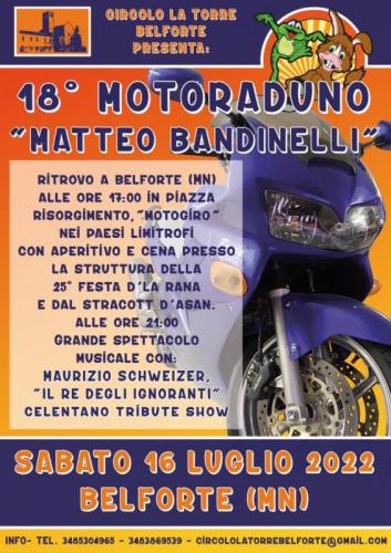 Motoraduno Matteo Bandinelli A Belforte - Gazzuolo
