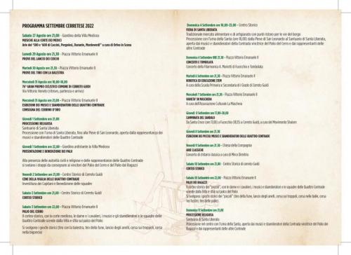 Settembre Cerretese - Cerreto Guidi