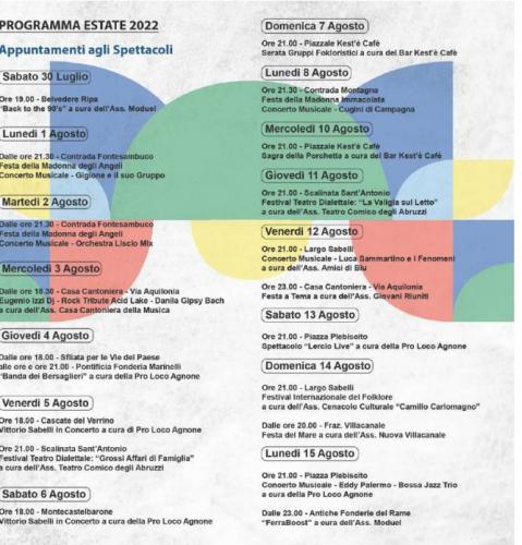 Estate Agnonese - Agnone