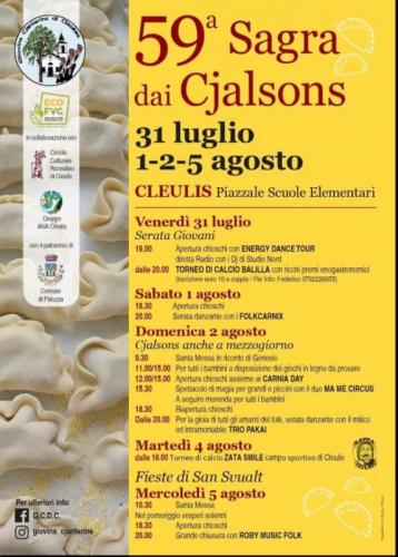 Sagra Dai Cjalsons A Cleulis - Paluzza