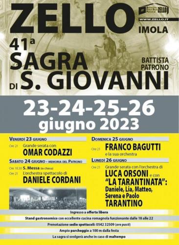 La Sagra Di San Giovanni A Zello - Imola