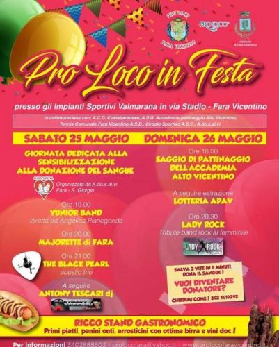 Pro Loco In Festa - Fara Vicentino