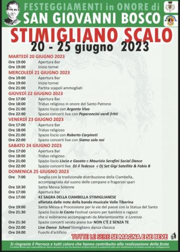 Festa Di San Giovanni Bosco - Stimigliano