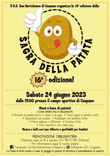 Sagra Della Patata A Caspano - Civo