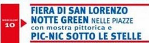 Fiera Di San Lorenzo A Premilcuore - Premilcuore