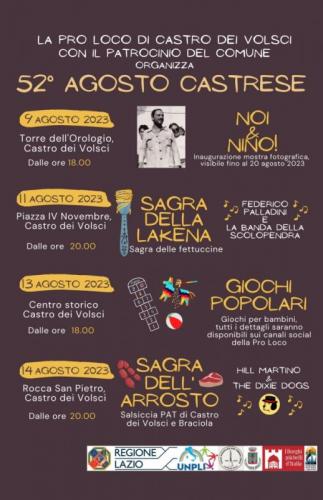 Agosto Castrese - Castro Dei Volsci