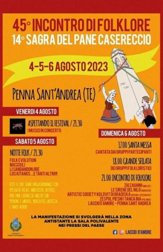 Incontro Di Folklore Internazionale - Penna Sant'andrea
