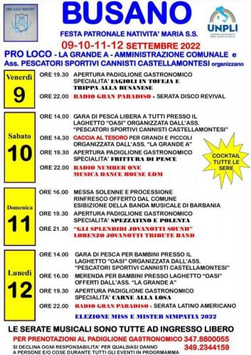 Festa Patronale Della Natività Della Madonna - Busano