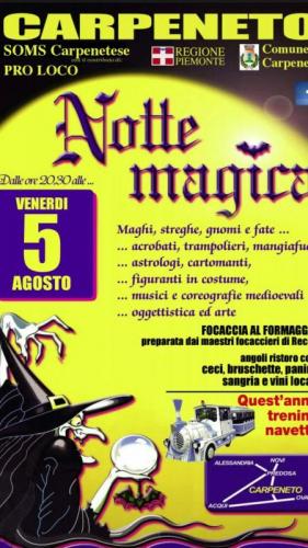 Notte Magica - Carpeneto