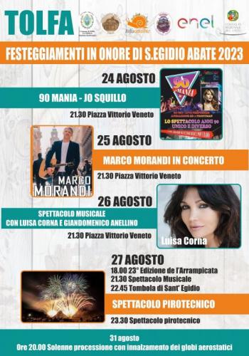 Festa Di S. Egidio Abate - Tolfa