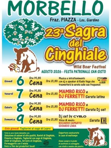 Sagra Del Cinghiale A Morbello  - Morbello