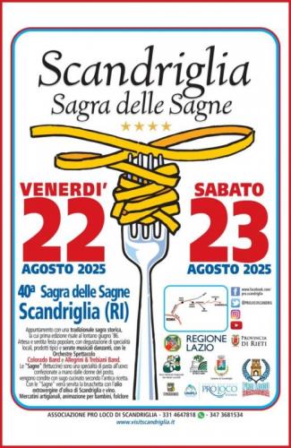 Sagra Delle Sagne Scandrigliesi - Scandriglia
