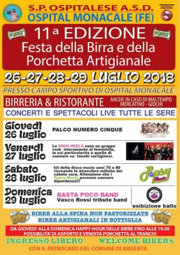 Festa Della Birra E Della Porchetta Artigianale  - Argenta
