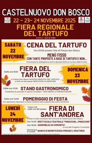 Fiera Del Tartufo - Castelnuovo Don Bosco