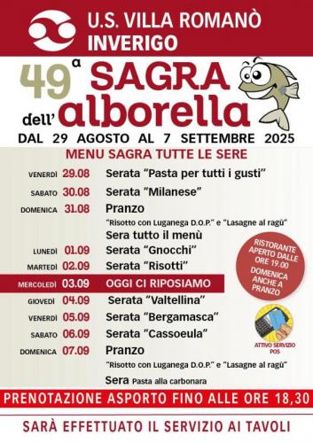 Sagra Dell'alborella A Villa Romanò Di Inverigo - Inverigo