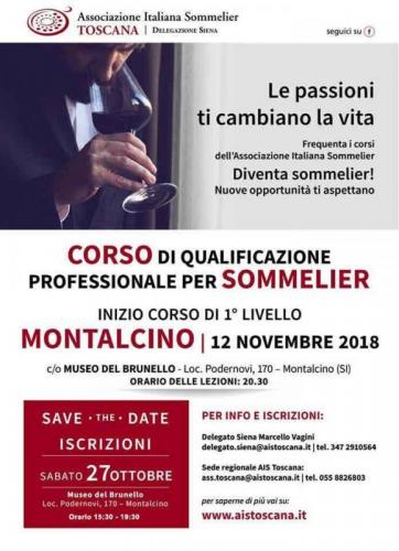 Corsi Di Formazione Per Sommelier - Montalcino