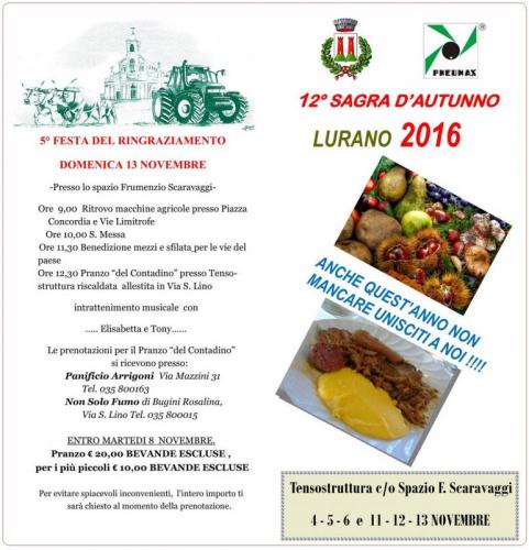 Sagra D'autunno - Lurano