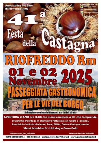 Festa Della Castagna - Riofreddo