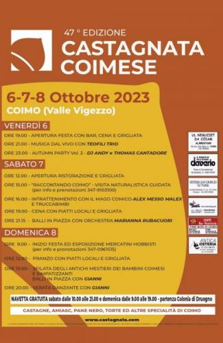 Castagnata  Coimese - Druogno