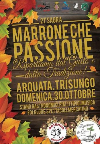 Marrone Che Passione - Arquata Del Tronto